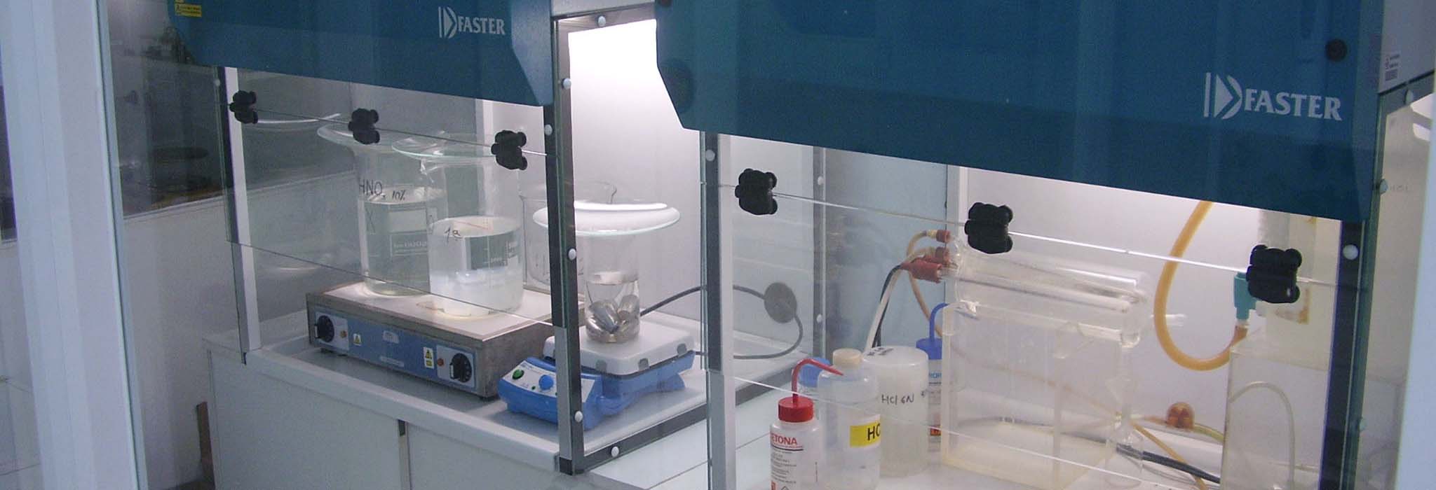 Samples preparation Room